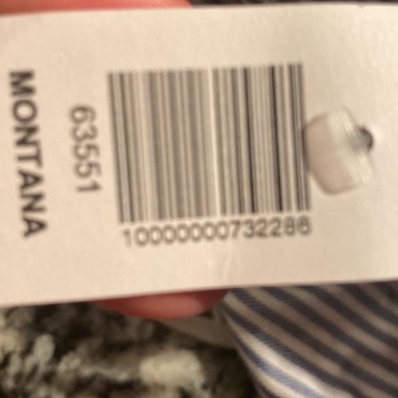 Navy blue and white Montana shirt - Picture 8 of 8